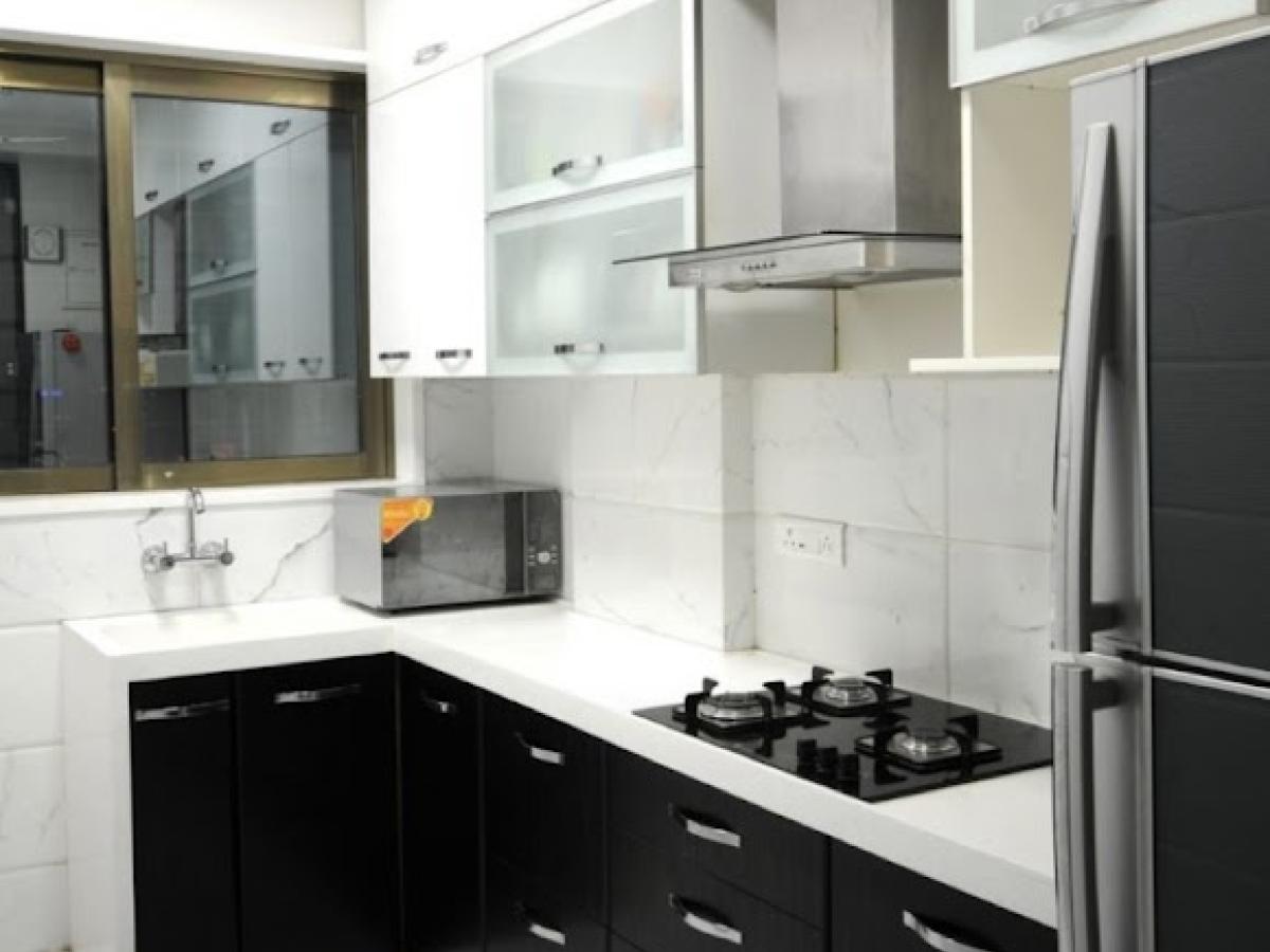 L - Shaped Modular kitchen